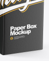 Frosted Glass Dropper Bottle with Box Mockup