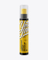 Plastic Spray Bottle With Frosted Overap Mockup Plastic Spray Bottle With Frosted Overap Mockup