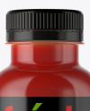 Bottle with Tomato Juice Mockup