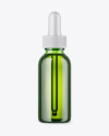 Green Dropper Bottle Mockup Green Dropper Bottle Mockup