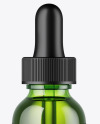 Green Dropper Bottle Mockup