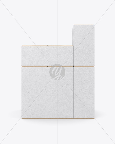 Kraft Boxes Mockup