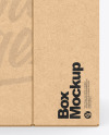 Kraft Boxes Mockup