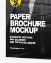 Paper Brochure Mockup