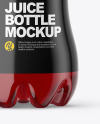 1,5L Cherry Juice Bottle Mockup