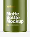 Matte Cosmetic Pump Bottle Mockup