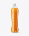 1,5L Carrot Juice Bottle Mockup