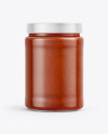 Sauce Jar Mockup