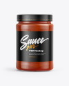 Sauce Jar Mockup