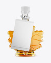 Maple Syrup Bottle w/ Tag Mockup