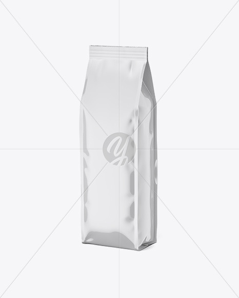 Glossy Food Bag Mockup