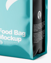 Glossy Food Bag Mockup