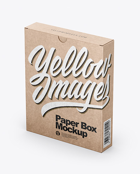 Kraft Box Mockup