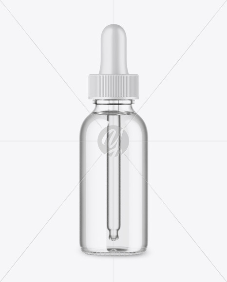 Glass Dropper Bottle Mockup