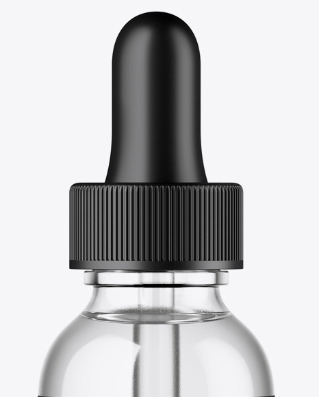 Glass Dropper Bottle Mockup