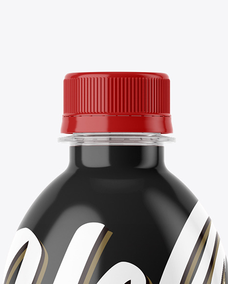 0,5L Cherry Juice Bottle Mockup