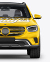 Compact Crossover SUV Mockup - Front View