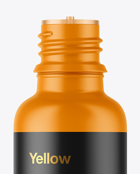 Matte Dropper Bottle Mockup Matte Dropper Bottle Mockup
