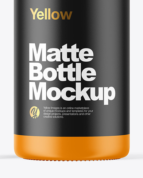 Matte Dropper Bottle Mockup Matte Dropper Bottle Mockup