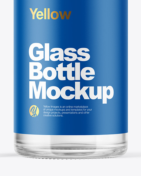 Clear Glass Dropper Bottle Mockup