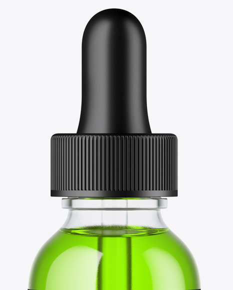 Clear Glass Dropper Bottle Mockup Clear Glass Dropper Bottle Mockup