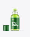 Clear Glass Dropper Bottle Mockup Clear Glass Dropper Bottle Mockup