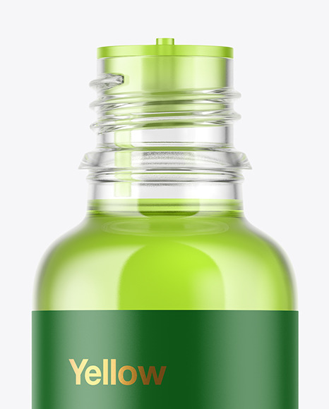 Clear Glass Dropper Bottle Mockup Clear Glass Dropper Bottle Mockup