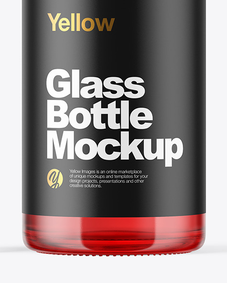 Glass Dropper Bottle Mockup