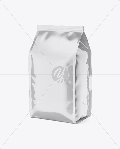 Glossy Food Bag Mockup