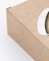 Kraft Box Mockup Kraft Box Mockup