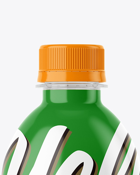 0,5L Carrot Juice Bottle Mockup