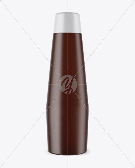 Amber Bottle Mockup