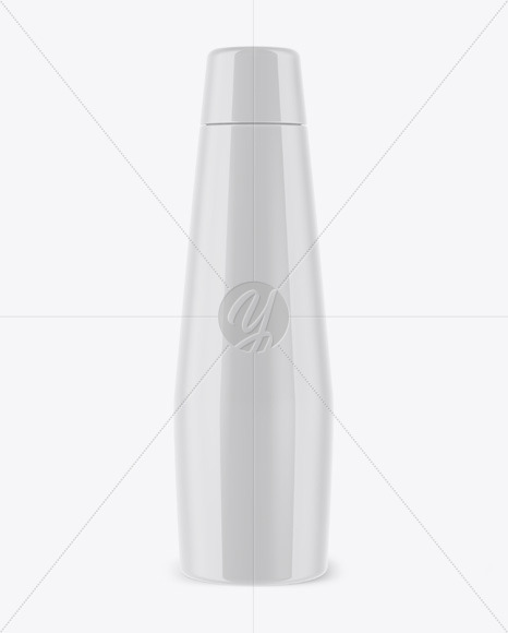 Glossy Bottle Mockup