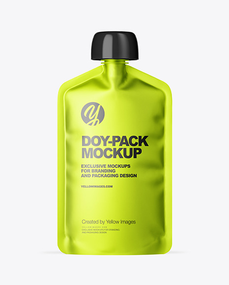 Metallized Doy-Pack Mockup