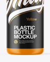 Matte Plastic Bottle Mockup