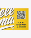 Ticket Mockup