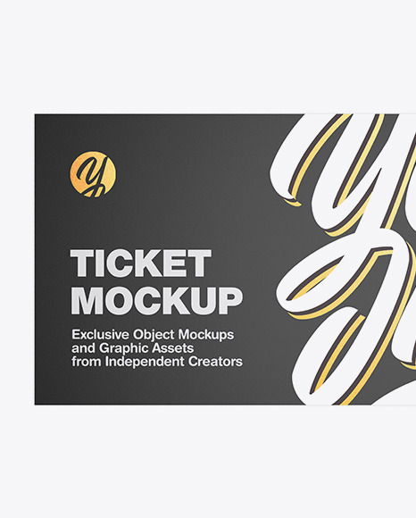 Ticket Mockup