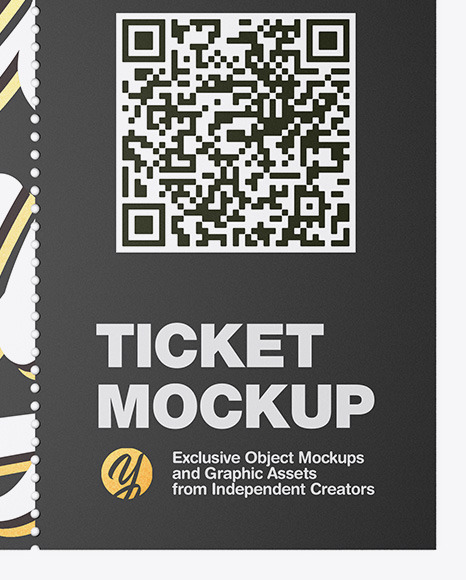 Ticket Mockup