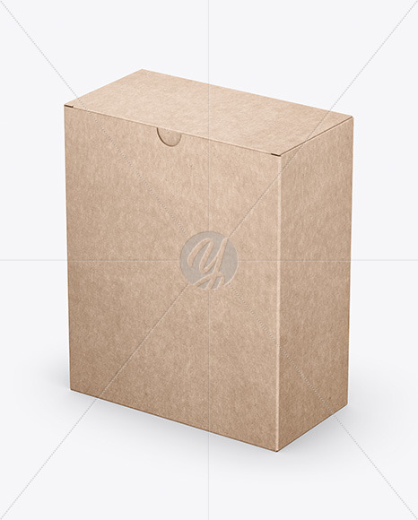 Kraft Box Mockup