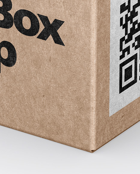 Kraft Box Mockup