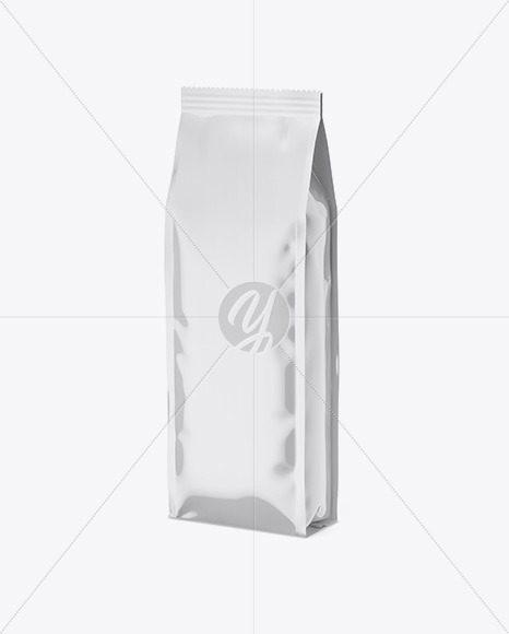 Glossy Food Bag Mockup