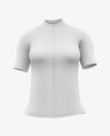 Women`s Cycling Jersey Mockup