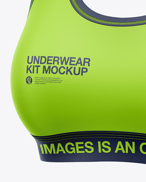 Women`s Underwear Kit - Front Half Side View