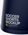 Men's Soccer Shorts Mockup