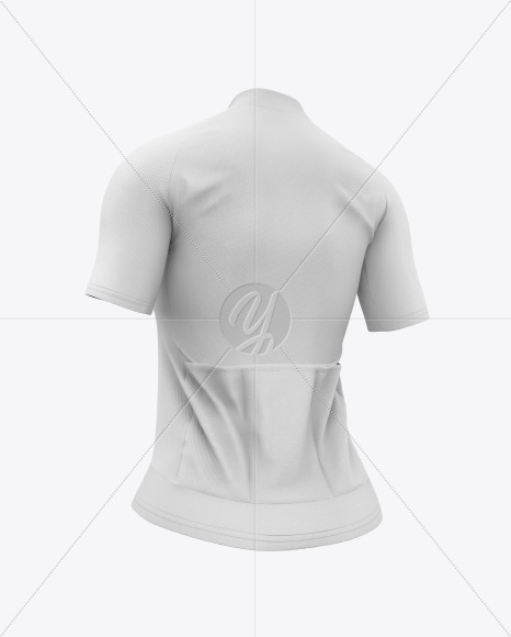 Women`s Cycling Jersey Mockup