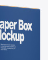 Paper Box Mockup