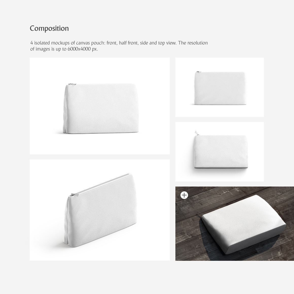 Canvas Pouch Mockup