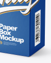 Paper Box Mockup