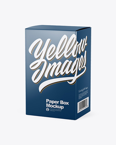 Glossy Box Mockup