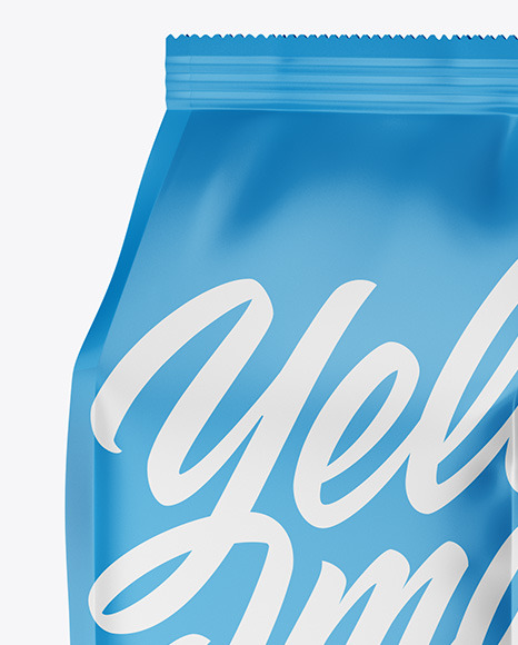 Matte Food Bag Mockup